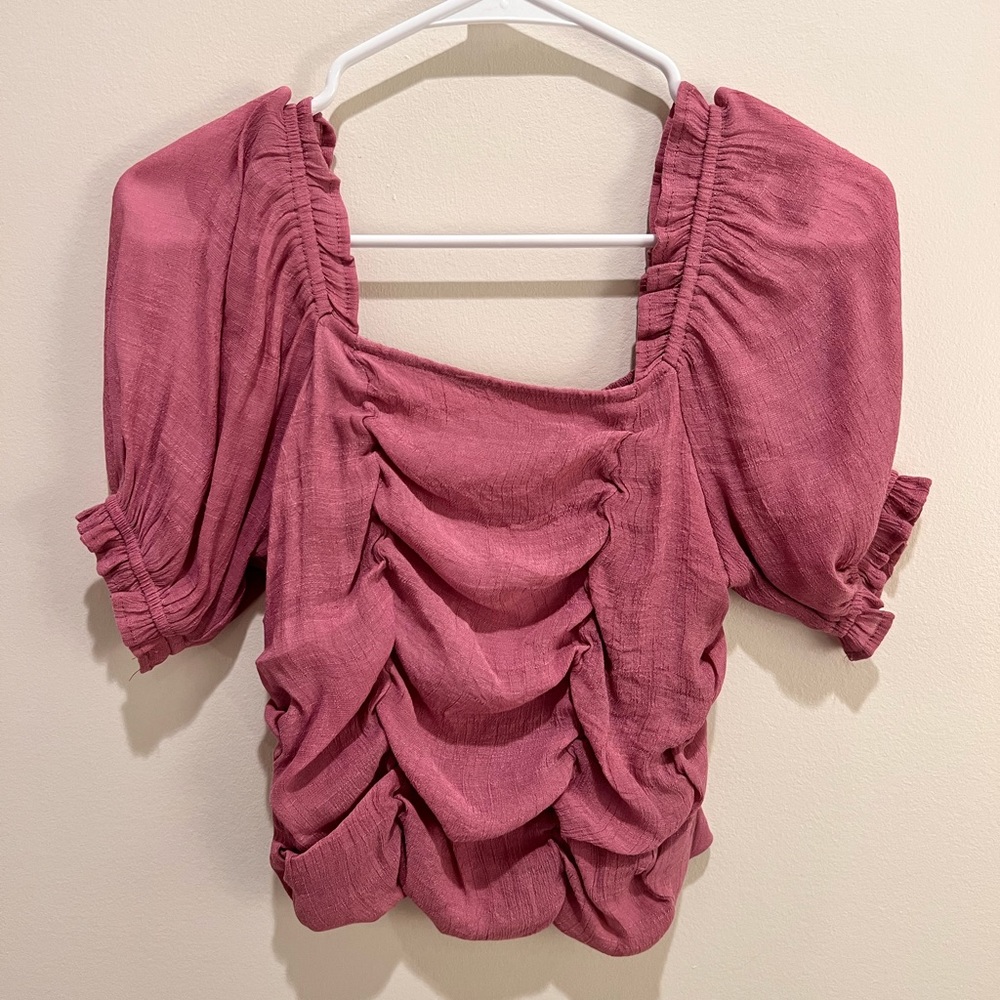 L Love Purple top